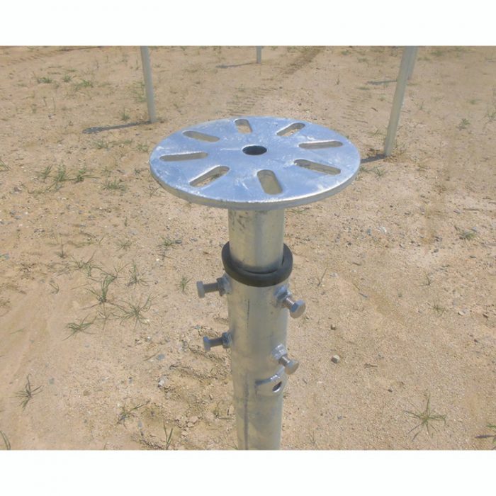 adjustable ground screw pole anchor-3