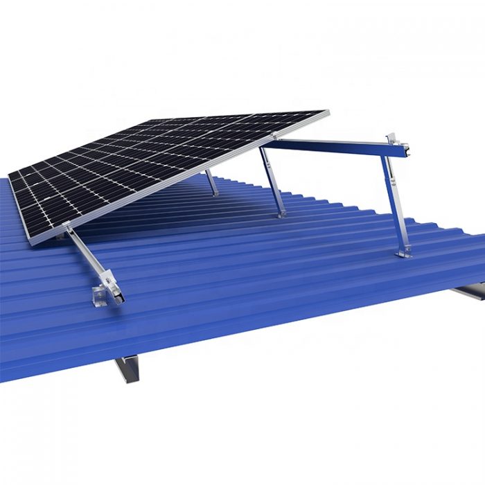 asphalt flat roof solar mounting structure-1