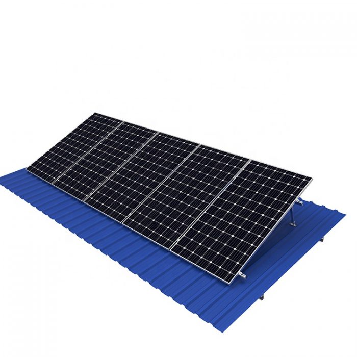 asphalt flat roof solar mounting structure-2