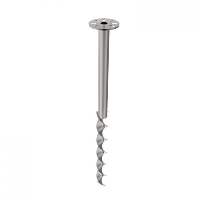 ground earth screw pile-2