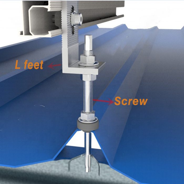 metal roof L feet-4