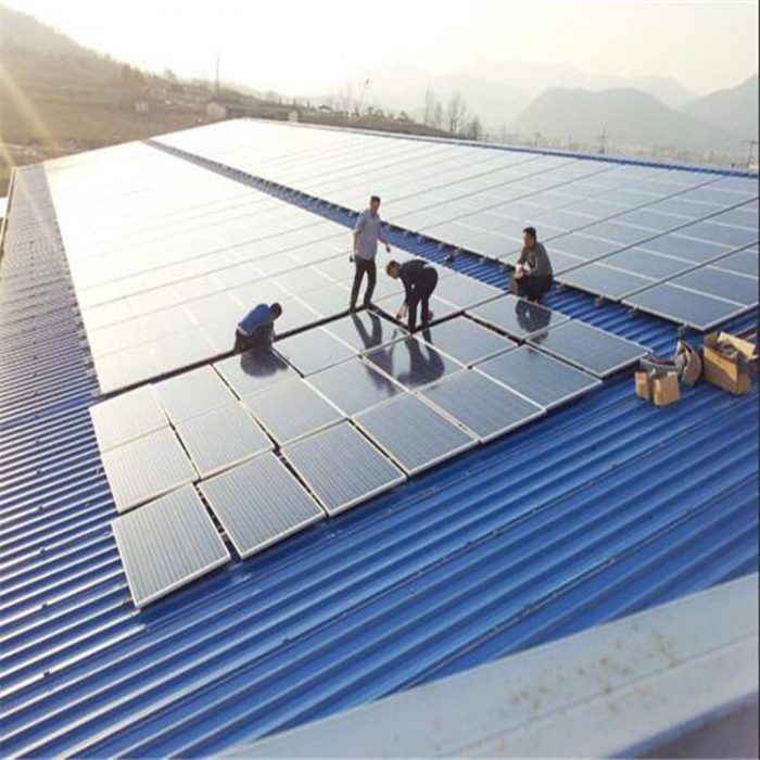 solar pv metal roof mounting-3